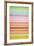 Soft Rainbow Graduation-Tom Quartermaine-Framed Giclee Print