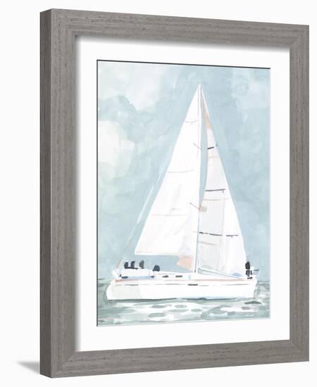 Soft Sailboat I-Emma Scarvey-Framed Art Print