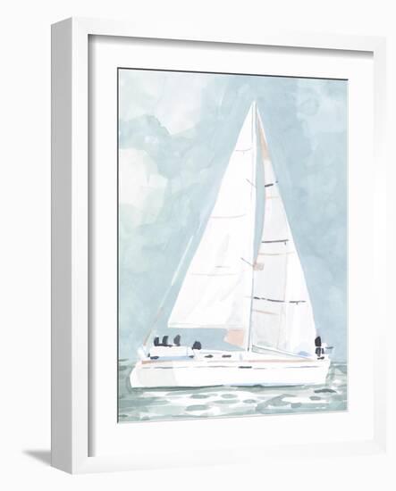 Soft Sailboat I-Emma Scarvey-Framed Art Print