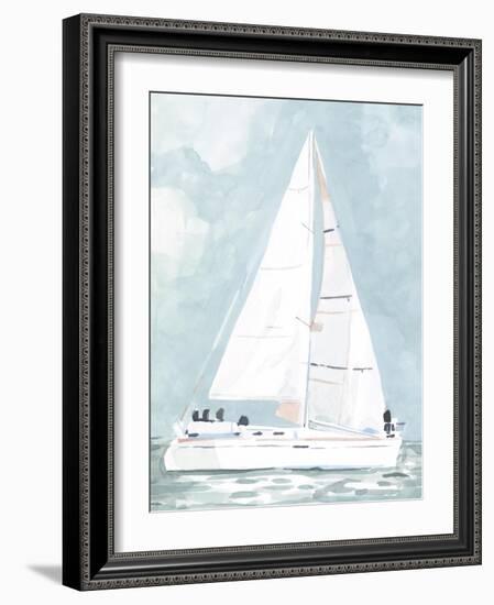 Soft Sailboat I-Emma Scarvey-Framed Art Print