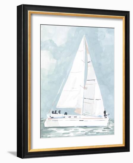 Soft Sailboat I-Emma Scarvey-Framed Art Print