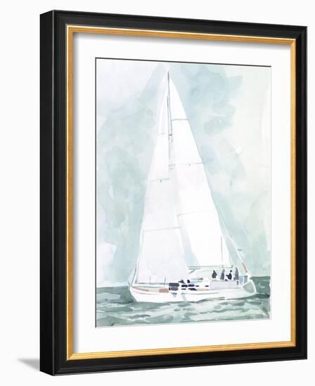 Soft Sailboat IV-Emma Scarvey-Framed Art Print