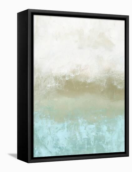 Soft Sea Green Composition I-Emma Caroline-Framed Stretched Canvas