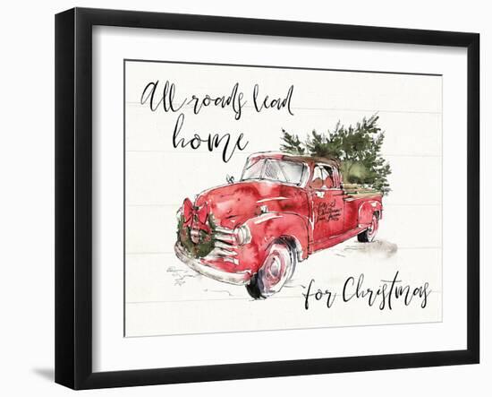 Soft Season All Roads-Anne Tavoletti-Framed Art Print