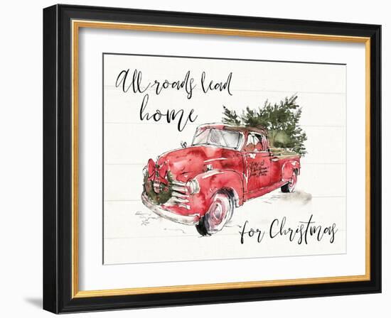 Soft Season All Roads-Anne Tavoletti-Framed Art Print