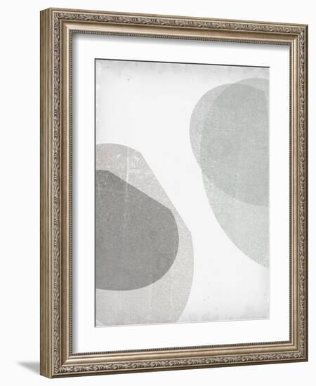 Soft Shapes III-Jennifer Goldberger-Framed Art Print