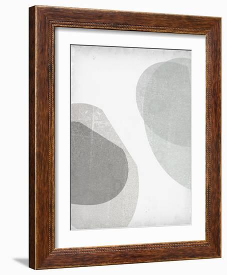 Soft Shapes III-Jennifer Goldberger-Framed Art Print