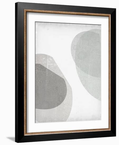 Soft Shapes III-Jennifer Goldberger-Framed Art Print