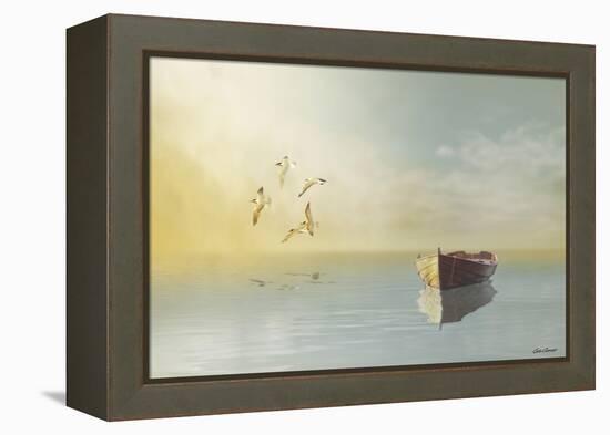 Soft Sunrise on the Beach 11-Carlos Casamayor-Framed Premier Image Canvas