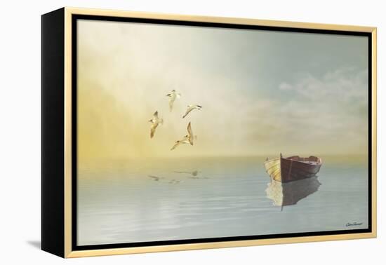 Soft Sunrise on the Beach 11-Carlos Casamayor-Framed Premier Image Canvas