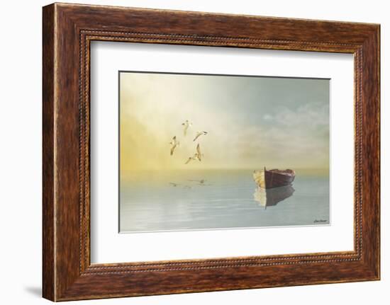 Soft Sunrise on the Beach, no. 11-Carlos Casamayor-Framed Giclee Print