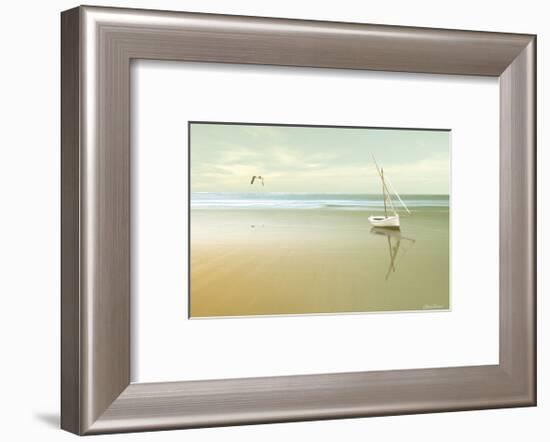 Soft Sunrise on the Beach, no. 1-Carlos Casamayor-Framed Giclee Print