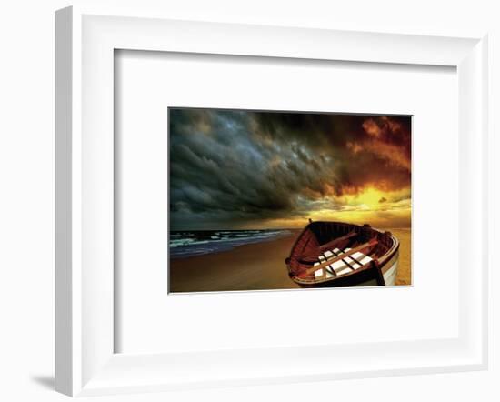 Soft Sunrise on the Beach, no. 9-Carlos Casamayor-Framed Giclee Print