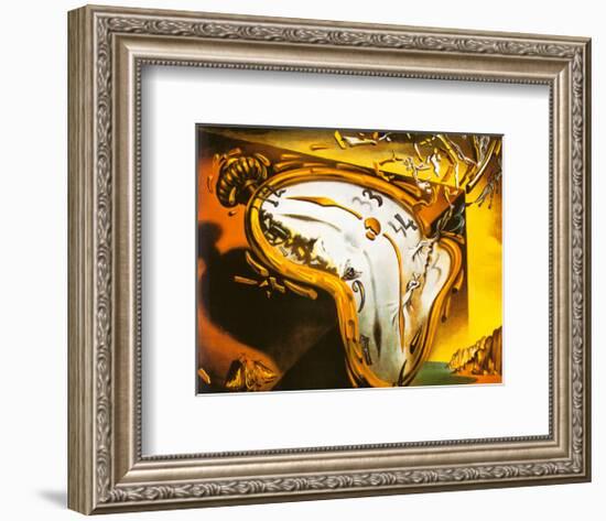 Soft Watch at the Moment of First Explosion, c.1954-Salvador Dalí-Framed Art Print