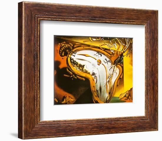 Soft Watch at the Moment of First Explosion, c.1954-Salvador Dalí-Framed Art Print