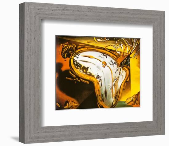 Soft Watch at the Moment of First Explosion, c.1954-Salvador Dalí-Framed Art Print