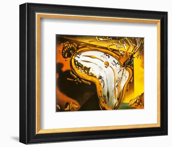 Soft Watch at the Moment of First Explosion, c.1954-Salvador Dalí-Framed Art Print