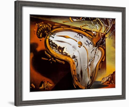 Soft Watch at the Moment of First Explosion, c.1954-Salvador Dalí-Framed Art Print