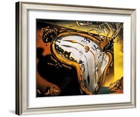 Soft Watch at the Moment of First Explosion, c.1954-Salvador Dalí-Framed Art Print