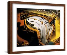 Soft Watch at the Moment of First Explosion, c.1954-Salvador Dalí-Framed Art Print