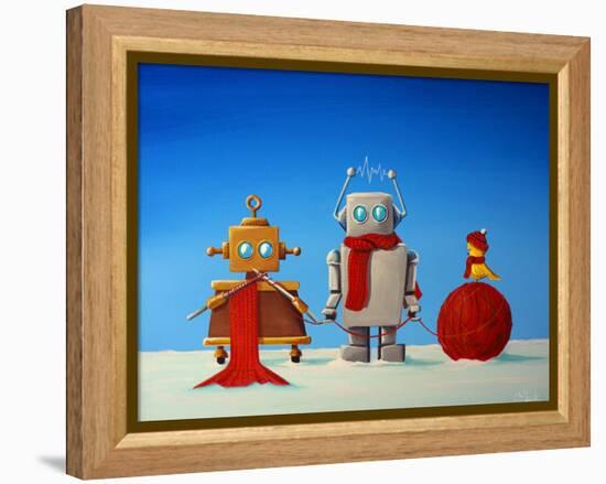 Soft Wear Engineers-Cindy Thornton-Framed Stretched Canvas