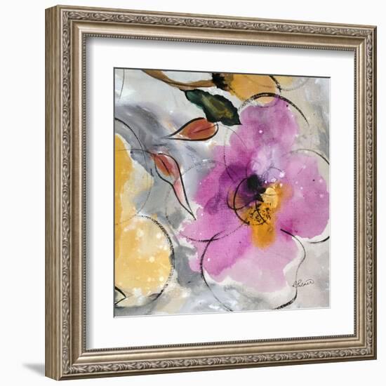 Softly Blushing Three-Ruth Palmer-Framed Art Print