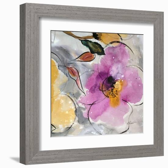 Softly Blushing Three-Ruth Palmer-Framed Art Print