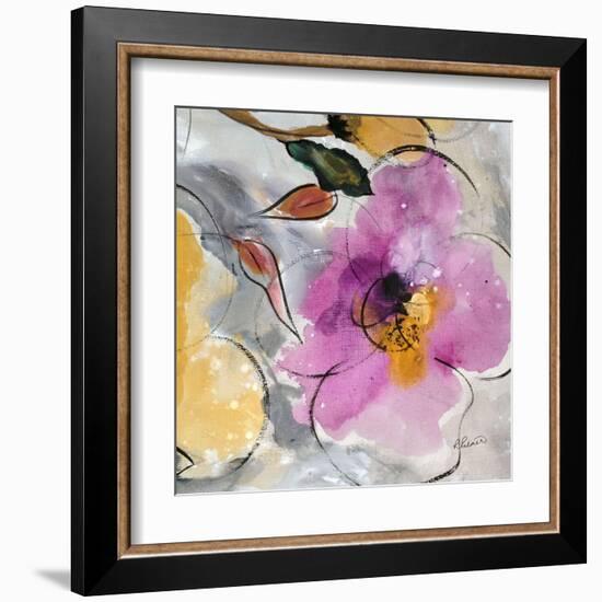 Softly Blushing Three-Ruth Palmer-Framed Art Print