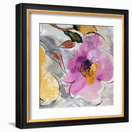 Softly Blushing Three-Ruth Palmer-Framed Art Print