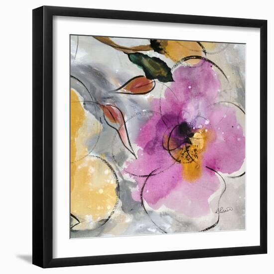 Softly Blushing Three-Ruth Palmer-Framed Art Print