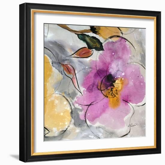 Softly Blushing Three-Ruth Palmer-Framed Art Print