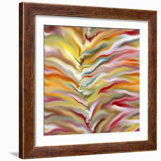 Softly Flowing-Ruth Palmer-Framed Art Print