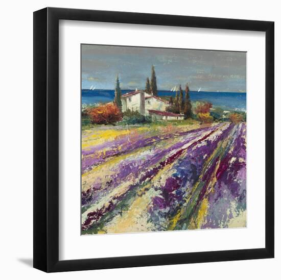 Sognando la Provenza II-Luigi Florio-Framed Art Print