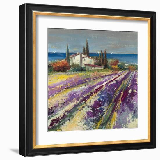 Sognando la Provenza II-Luigi Florio-Framed Art Print