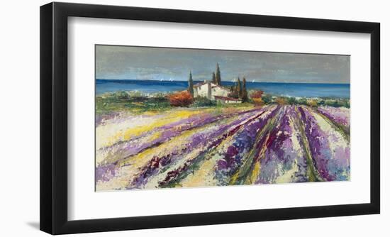 Sognando la Provenza-Luigi Florio-Framed Art Print