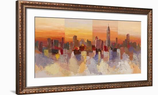 Sognando New York-Luigi Florio-Framed Art Print