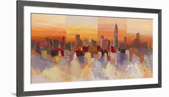 Sognando New York-Luigi Florio-Framed Art Print