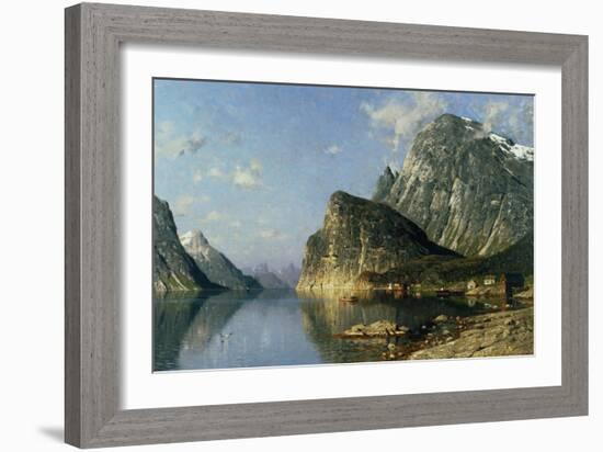 Sogne Fjord, Norway-Adelsteen Normann-Framed Giclee Print