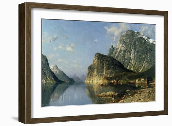 Sogne Fjord, Norway-Adelsteen Normann-Framed Giclee Print