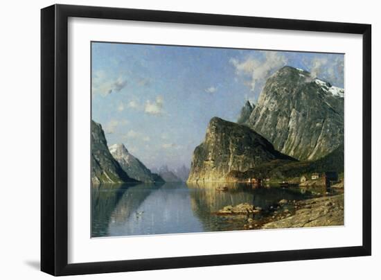 Sogne Fjord, Norway-Adelsteen Normann-Framed Giclee Print