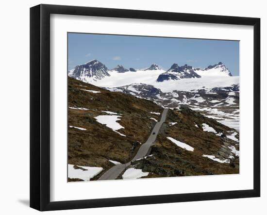 Sognefjellvegen, Jotunheimen, Sogne Og Fjordane, Norway, Scandinavia, Europe-Hans Peter Merten-Framed Photographic Print