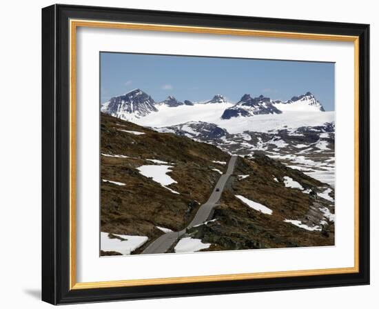 Sognefjellvegen, Jotunheimen, Sogne Og Fjordane, Norway, Scandinavia, Europe-Hans Peter Merten-Framed Photographic Print