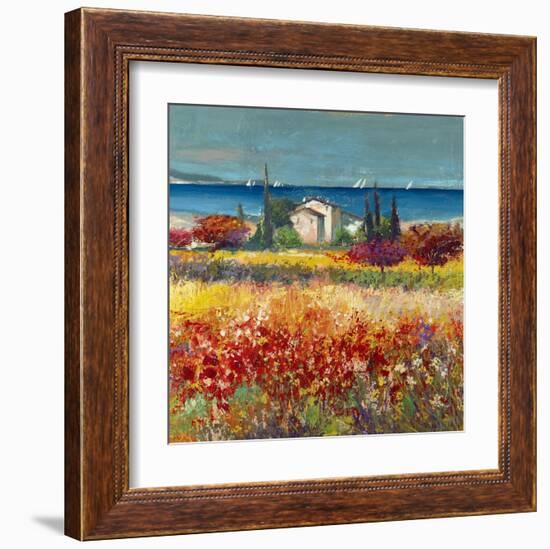 Sogno Mediterraneo II-Luigi Florio-Framed Art Print