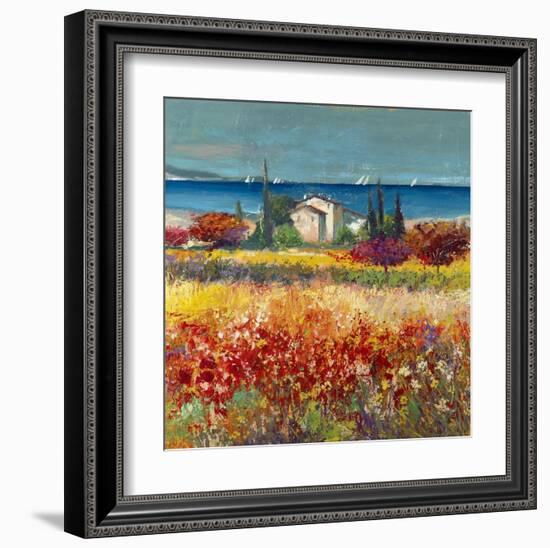 Sogno Mediterraneo II-Luigi Florio-Framed Art Print