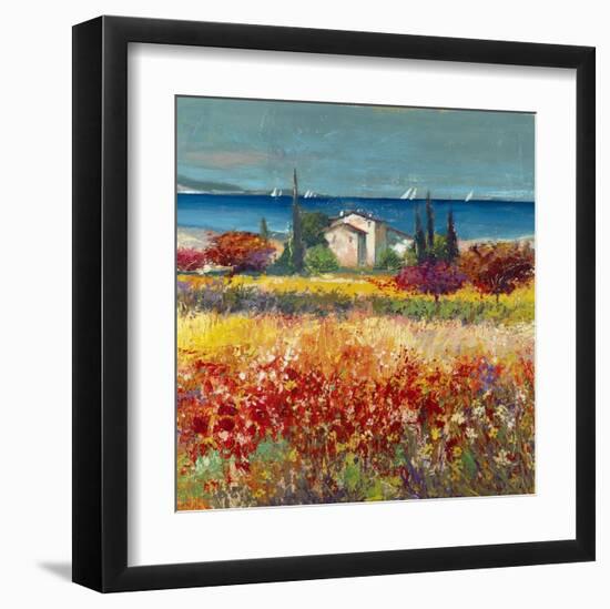 Sogno Mediterraneo II-Luigi Florio-Framed Art Print