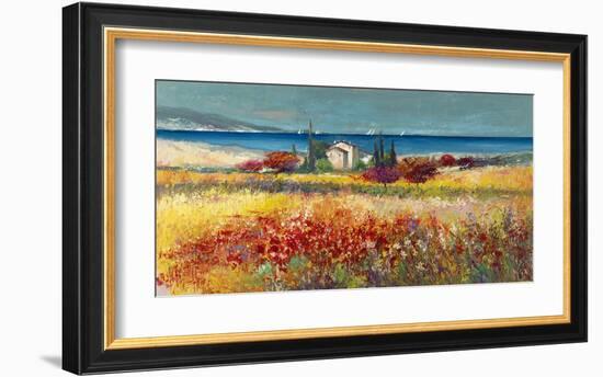 Sogno Mediterraneo-Luigi Florio-Framed Art Print