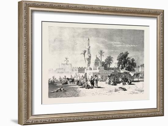 Sohag, Egypt, 1879-null-Framed Giclee Print