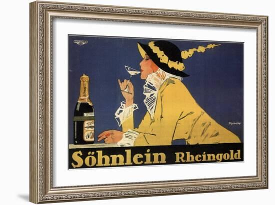 Sohnlein Rheingold-Fritz Rumpf-Framed Art Print