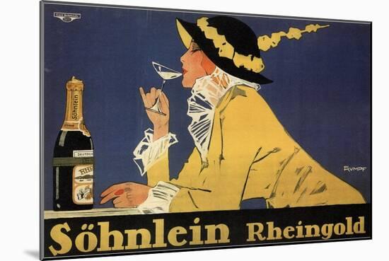 Sohnlein Rheingold-Fritz Rumpf-Mounted Art Print