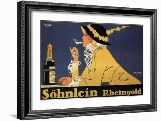 Sohnlein Rheingold-Fritz Rumpf-Framed Art Print
